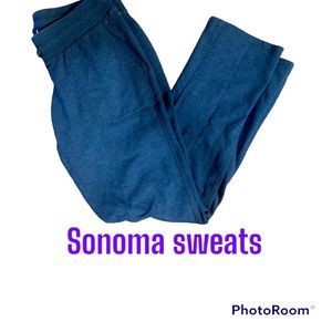 Sonoma brand dark blue sweats size S/M any questions please ask